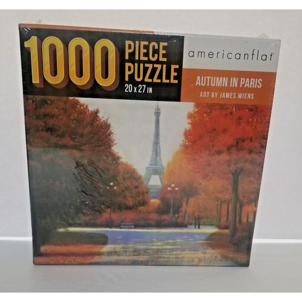 1000 Piece Puzzle Autumn in Paris